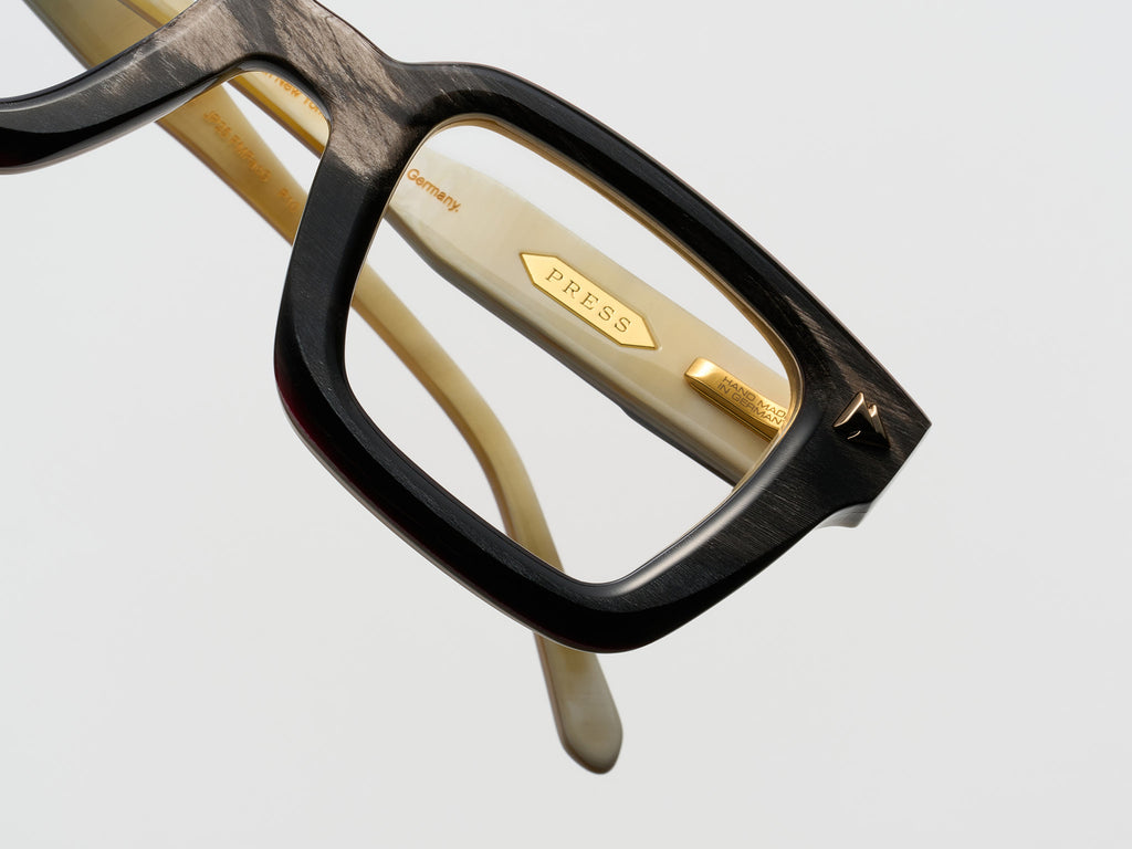 Electric Horn Optical Black Rouge - JP025 #color_black-rouge-jp025