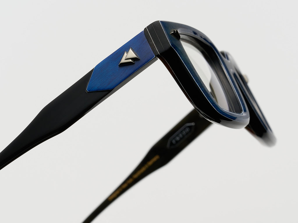 Electric Horn Optical Navy Noir - JP027 #color_navy-noir-jp027