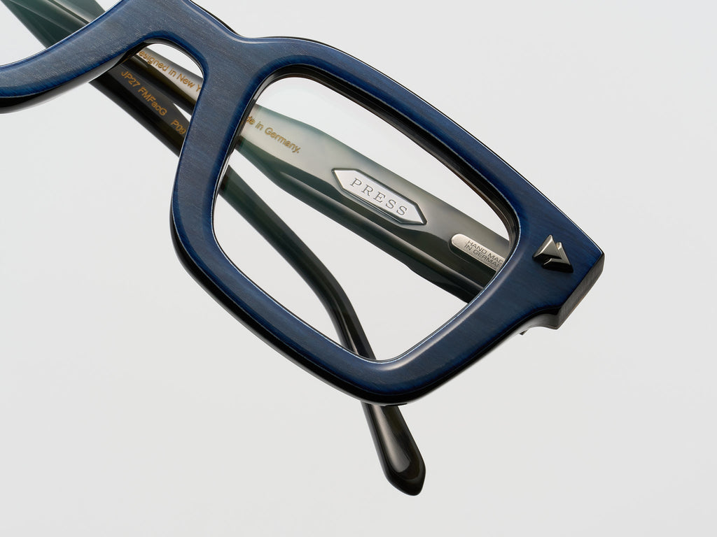 Electric Horn Optical Navy Noir - JP027 #color_navy-noir-jp027