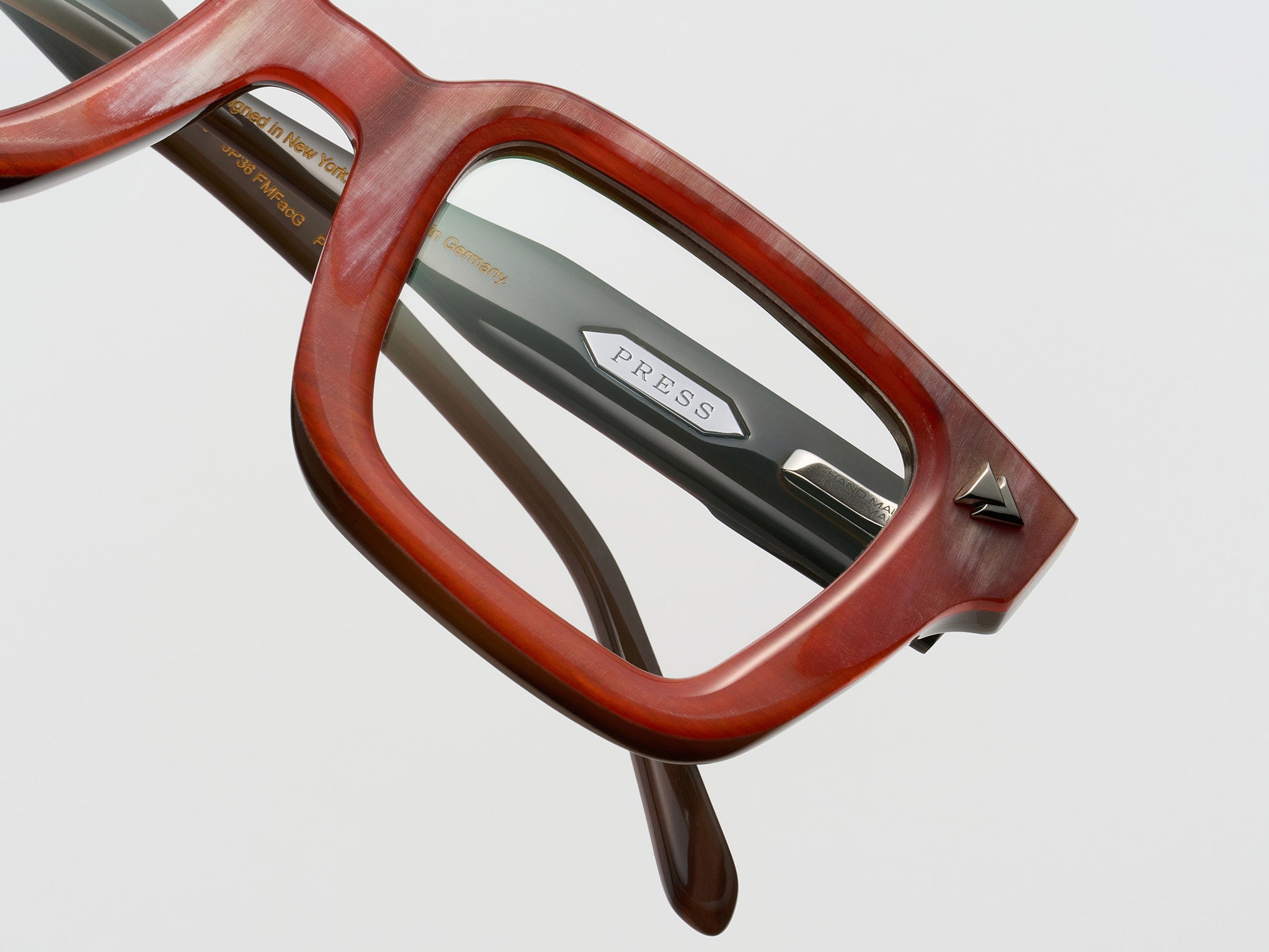 Electric Horn Optical Red Oak - JP036 #color_red-oak-jp036