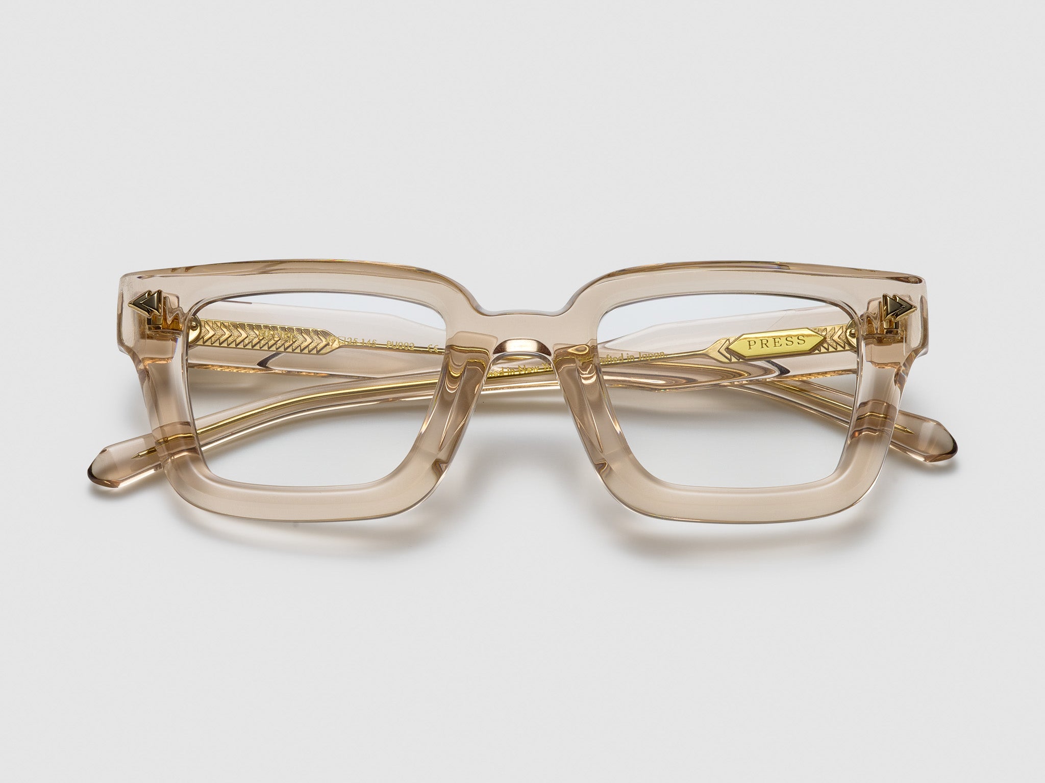 Electric Optical Nude / Gold - PU002 #color_nude-gold-pu002
