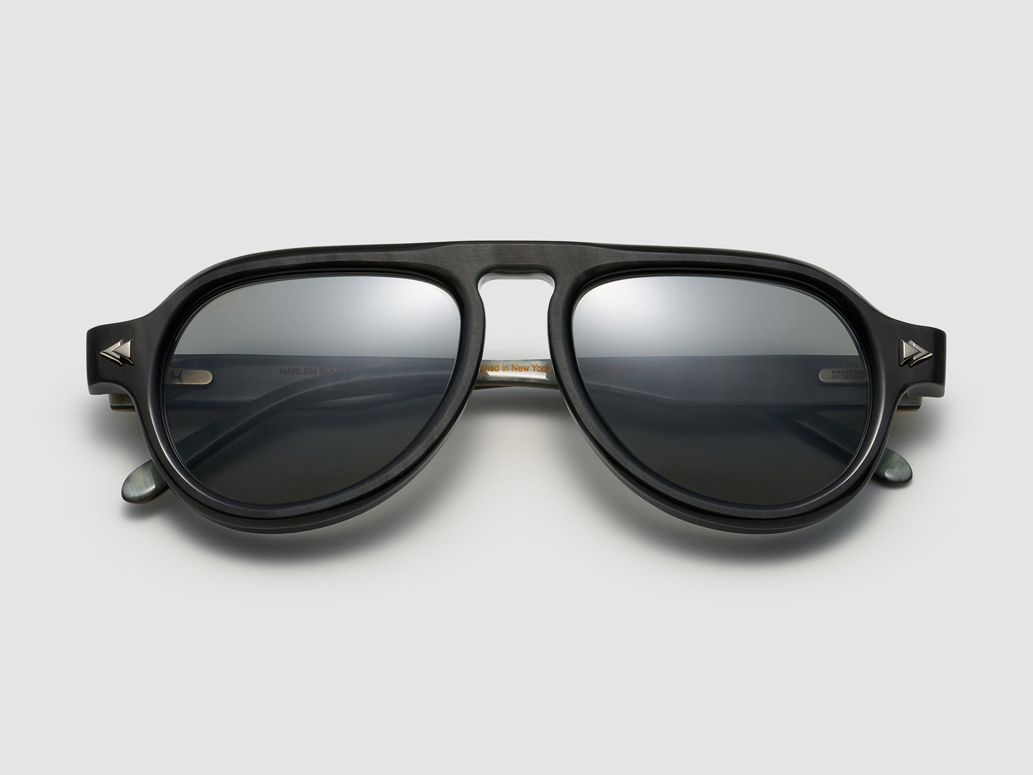 Harlem Square Horn Black Crème - JP029 #color_black-crème-jp029