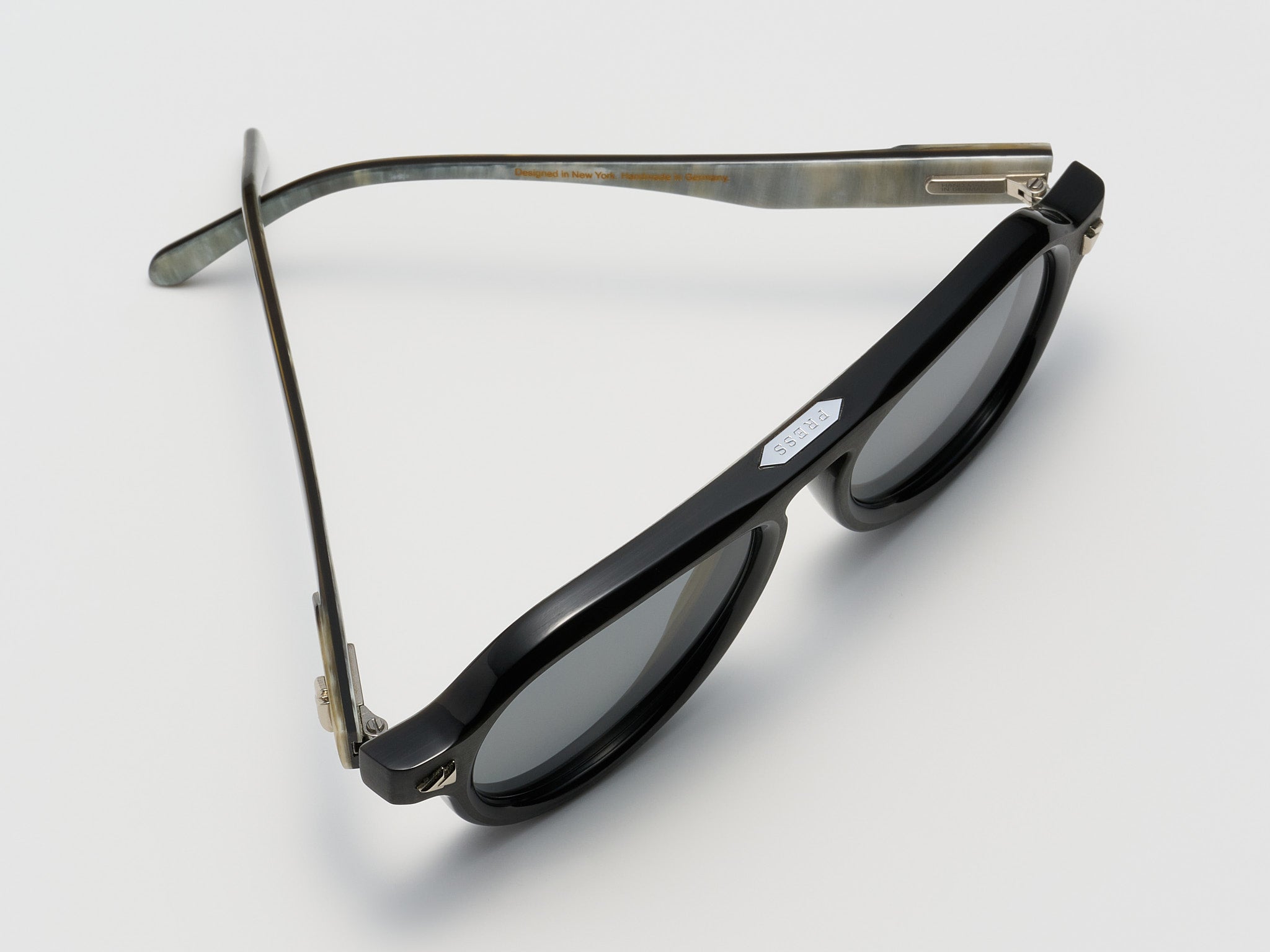 Harlem Square Horn Black Crème - JP029 #color_black-crème-jp029