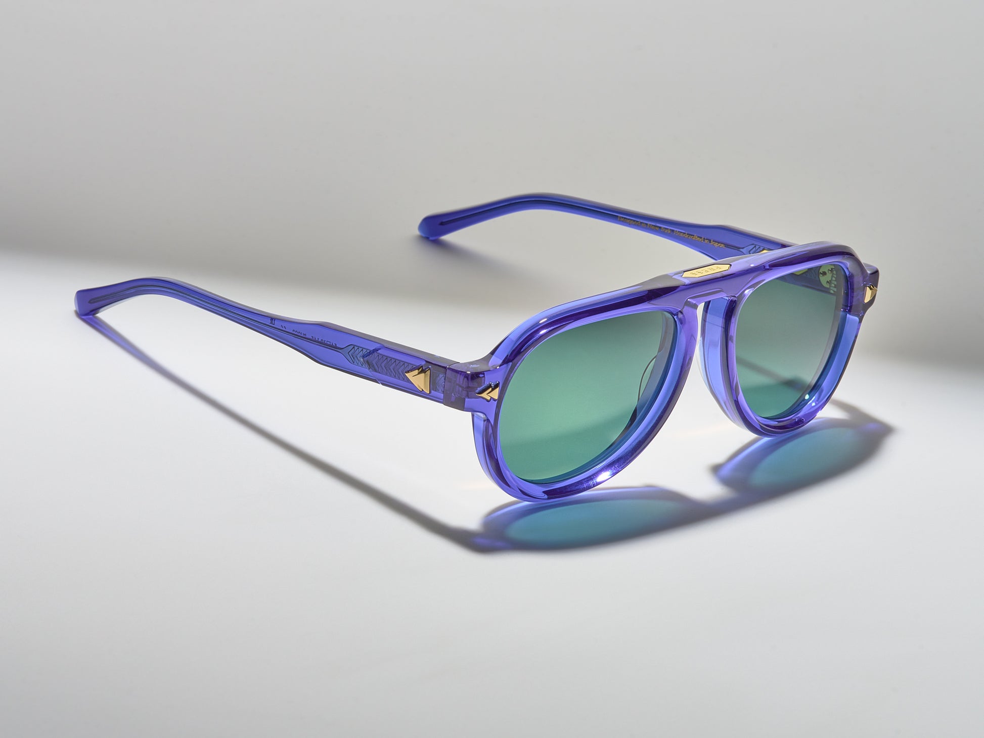 Harlem Square Electron Blue / Gold - PU003 #color_electron-blue-gold-pu003