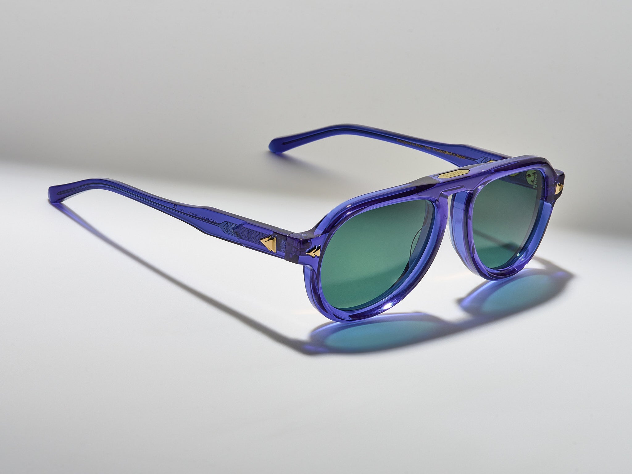 Harlem Square Electron Blue / Gold - PU003 #color_electron-blue-gold-pu003