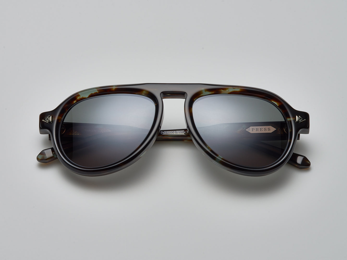 Harlem Square Noir / Silver - PU005 #color_noir-silver-pu005