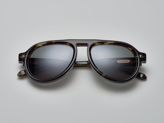 Harlem Square Noir / Silver - PU005 #color_noir-silver-pu005