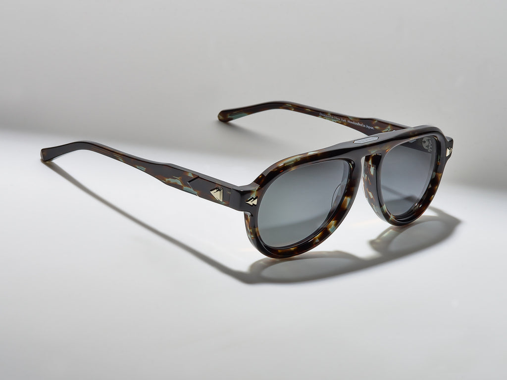 Harlem Square Noir / Silver - PU005 #color_noir-silver-pu005