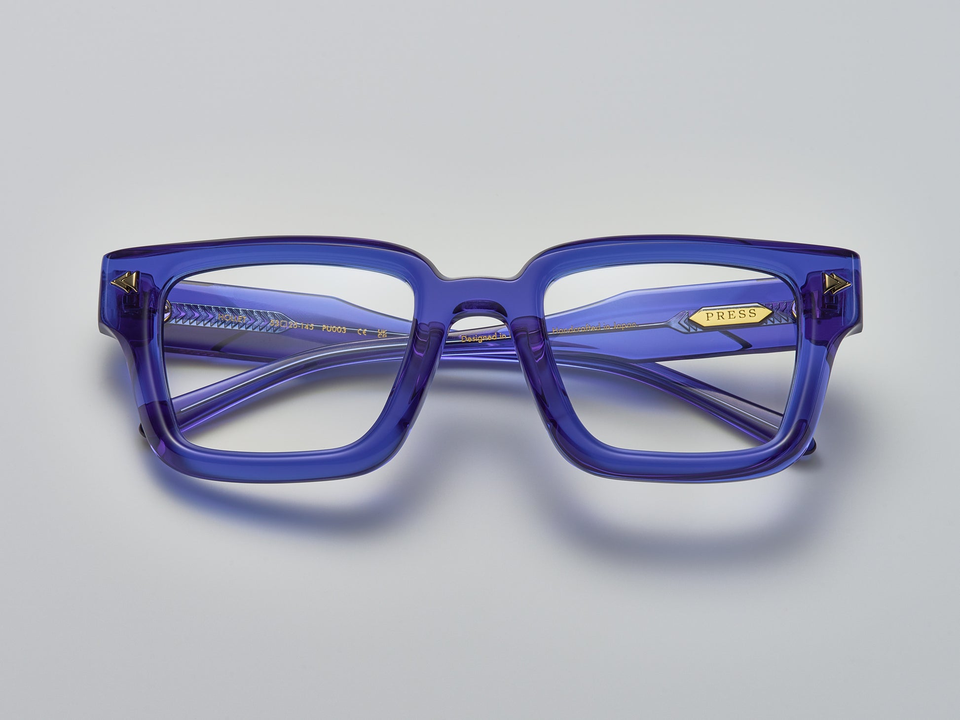 Hollet Optical Electron Blue / Gold - PU003 #color_electron-blue-gold-pu003