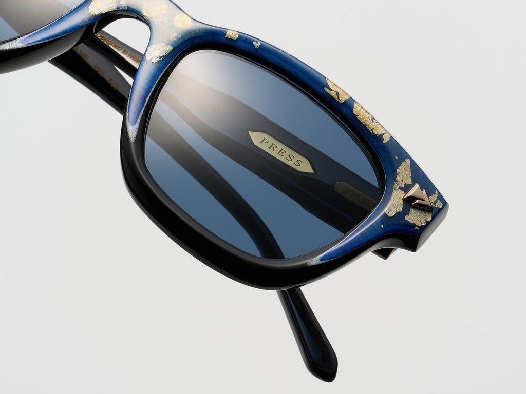 Horses Horn Blue Leaf Fade - JP043 #color_blue-leaf-fade-jp043