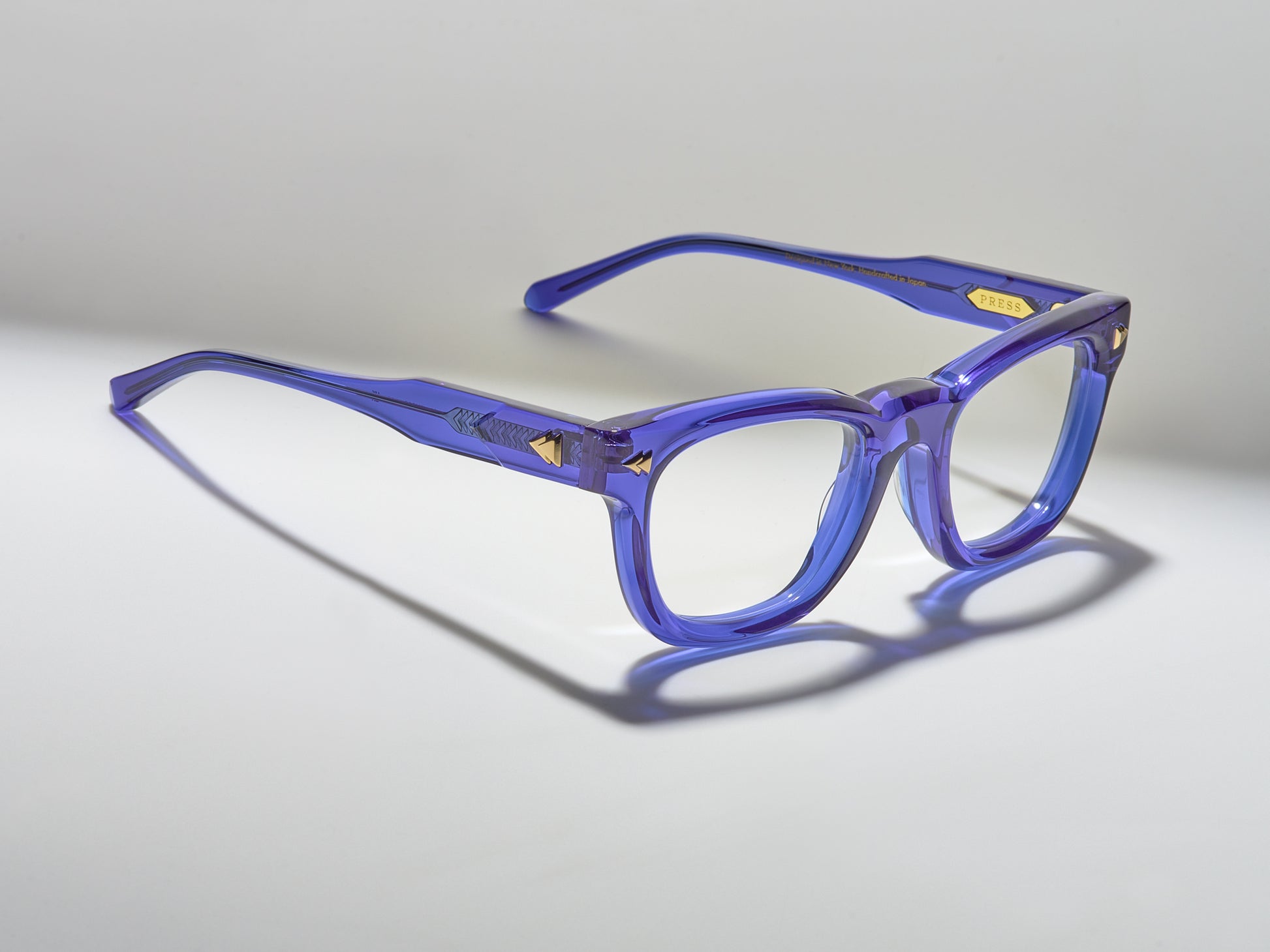 Horses Optical Electron Blue / Gold - PU003 #color_electron-blue-gold-pu003