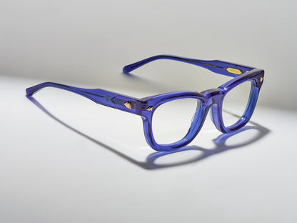 Horses Optical Electron Blue / Gold - PU003 #color_electron-blue-gold-pu003