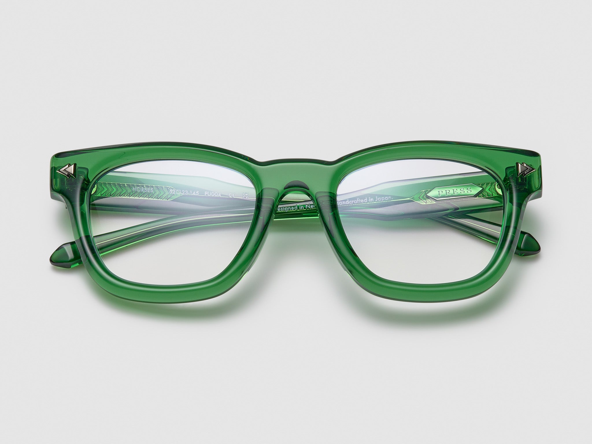 Horses Optical Grasshopper / Silver - PU004 #color_grasshopper-silver-pu004