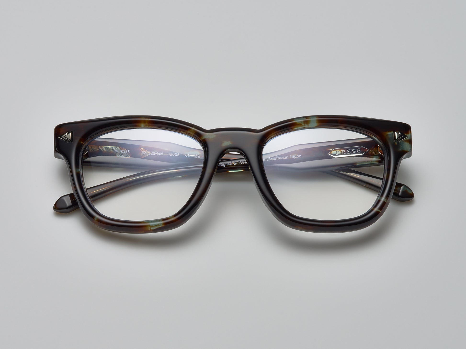 Horses Optical Noir / Silver - PU005 #color_noir-silver-pu005