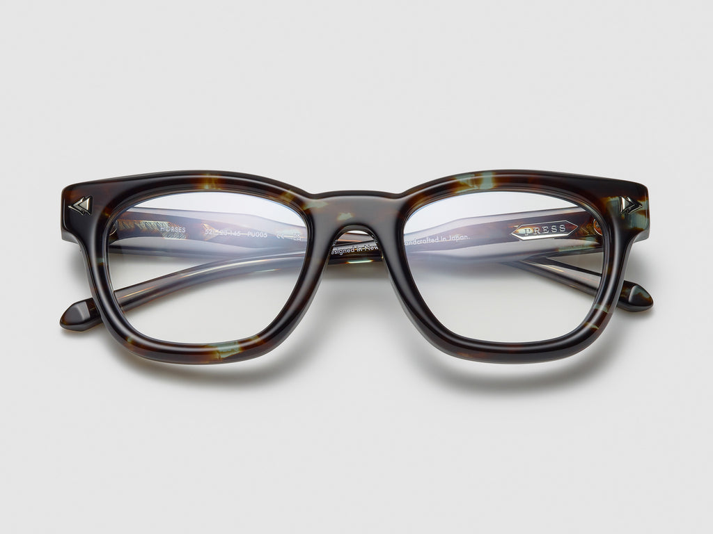 Horses Optical Noir / Silver - PU005 #color_noir-silver-pu005