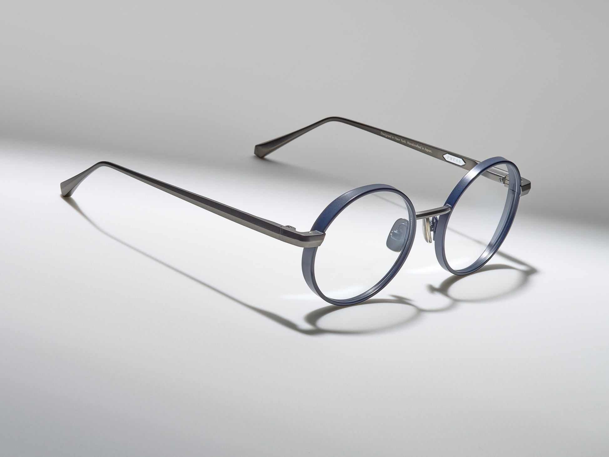 Imagine Optical Shiny Navy / Matte Navy / Matte Ruthenium - DR001 #color_shiny-navy-matte-navy-matte-ruthenium-dr001
