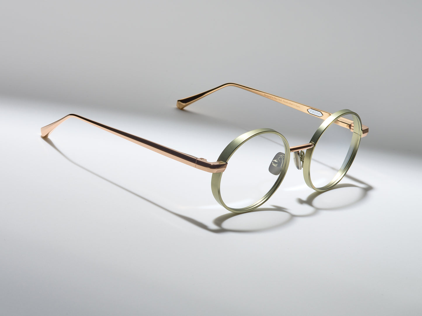 Imagine Optical Shiny Cascade Green / Shiny Rose Gold / Matte Cascade Green - DR005 #color_shiny-cascade-green-shiny-rose-gold-matte-cascade-green-dr005