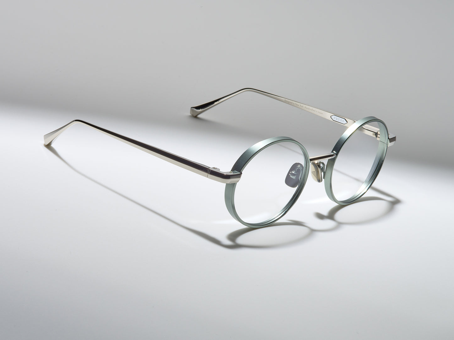 Imagine Optical Shiny Nassau Blue / Shiny Palladium / Matte Nassau Blue - DR006 #color_shiny-nassau-blue-shiny-palladium-matte-nassau-blue-dr006