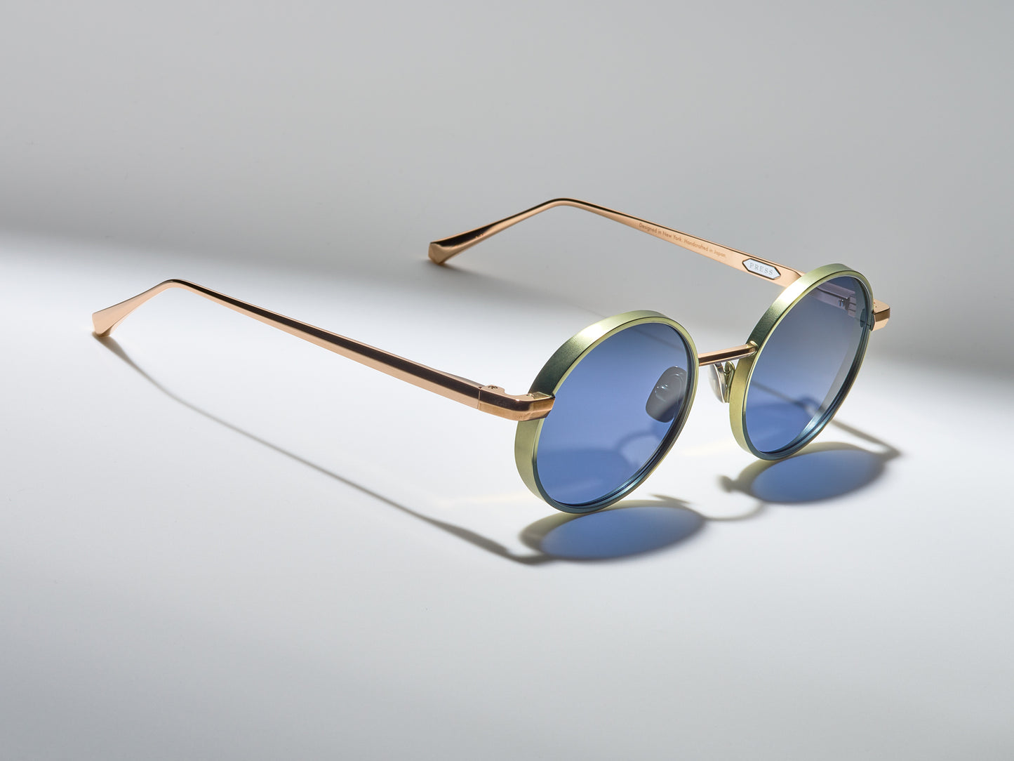 Imagine Shiny Cascade Green / Shiny Rose Gold / Matte Cascade Green - DR005 #color_shiny-cascade-green-shiny-rose-gold-matte-cascade-green-dr005