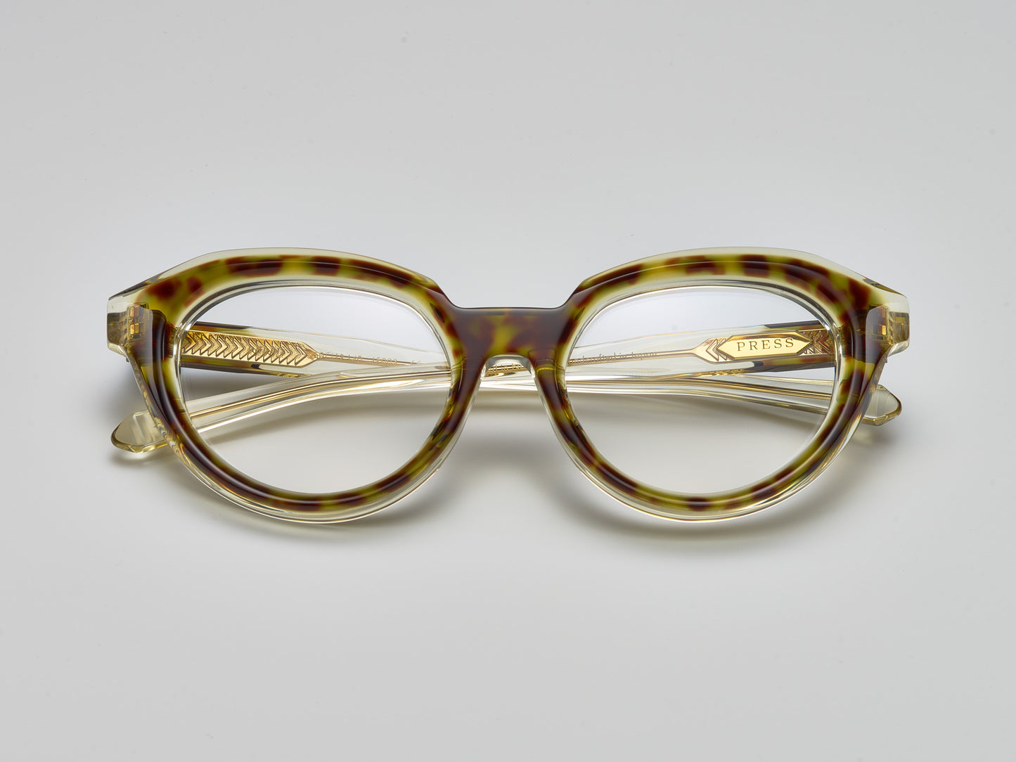 Infinity Optical Tokyo Tortoise / Vintage Crystal / Gold - LE003 #color_champagne-poetry-le003