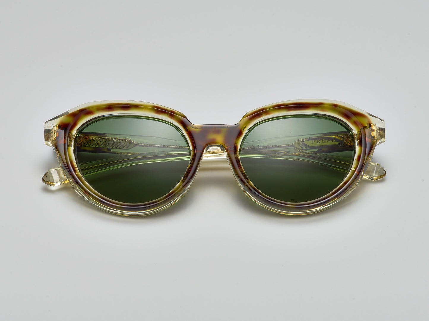 Infinity Tokyo Tortoise / Vintage Crystal / Gold - LE003 #color_champagne-poetry-le003