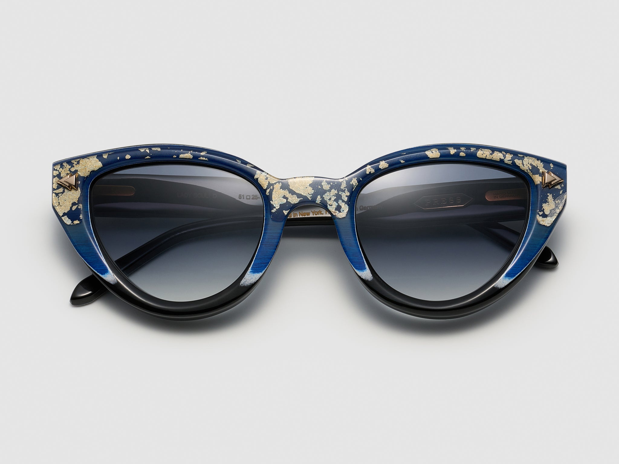 Lady Soul Horn Blue Leaf Fade - JP043 #color_blue-leaf-fade-jp043