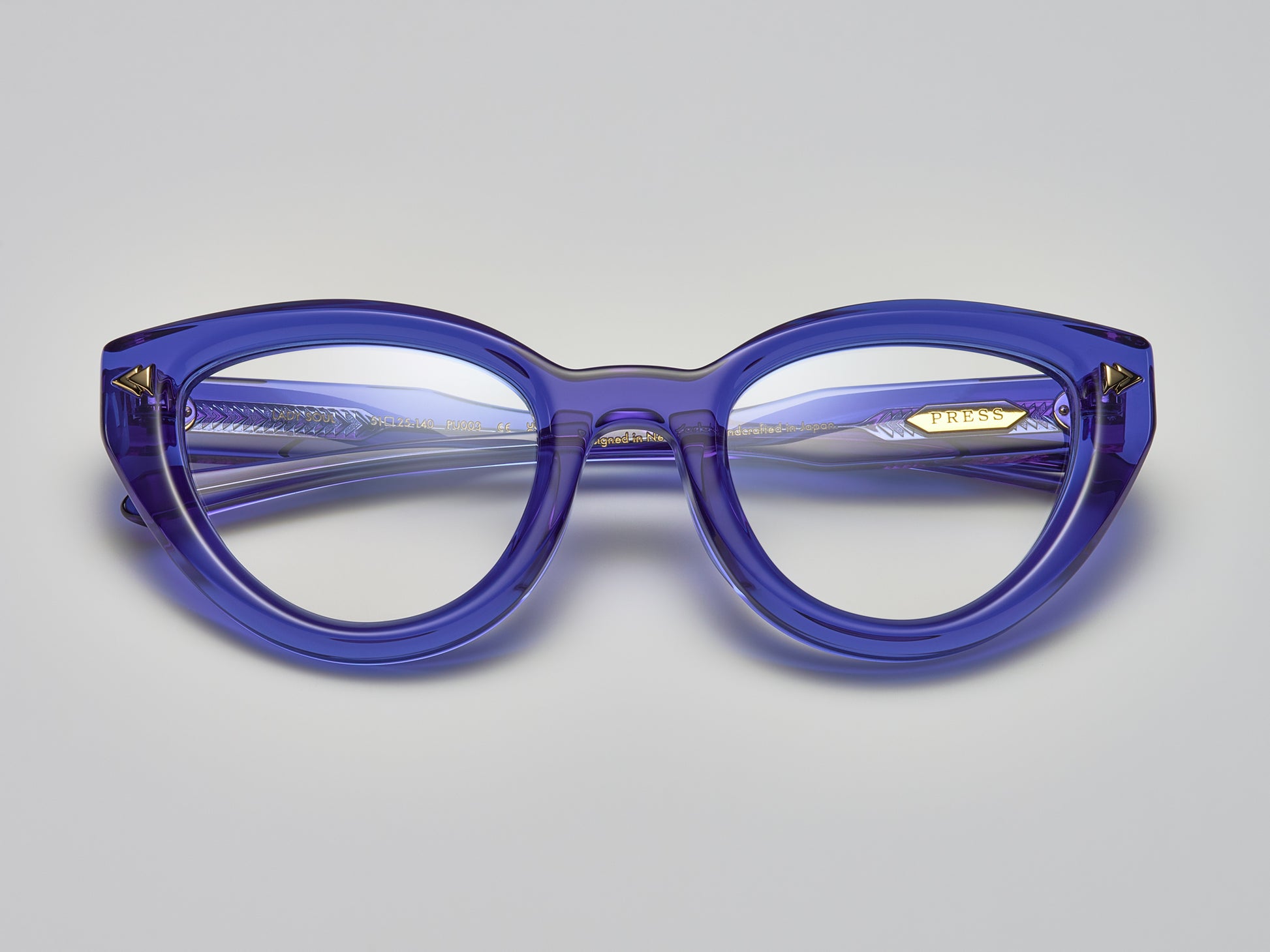 Lady Soul Optical Electron Blue / Gold - PU003 #color_electron-blue-gold-pu003