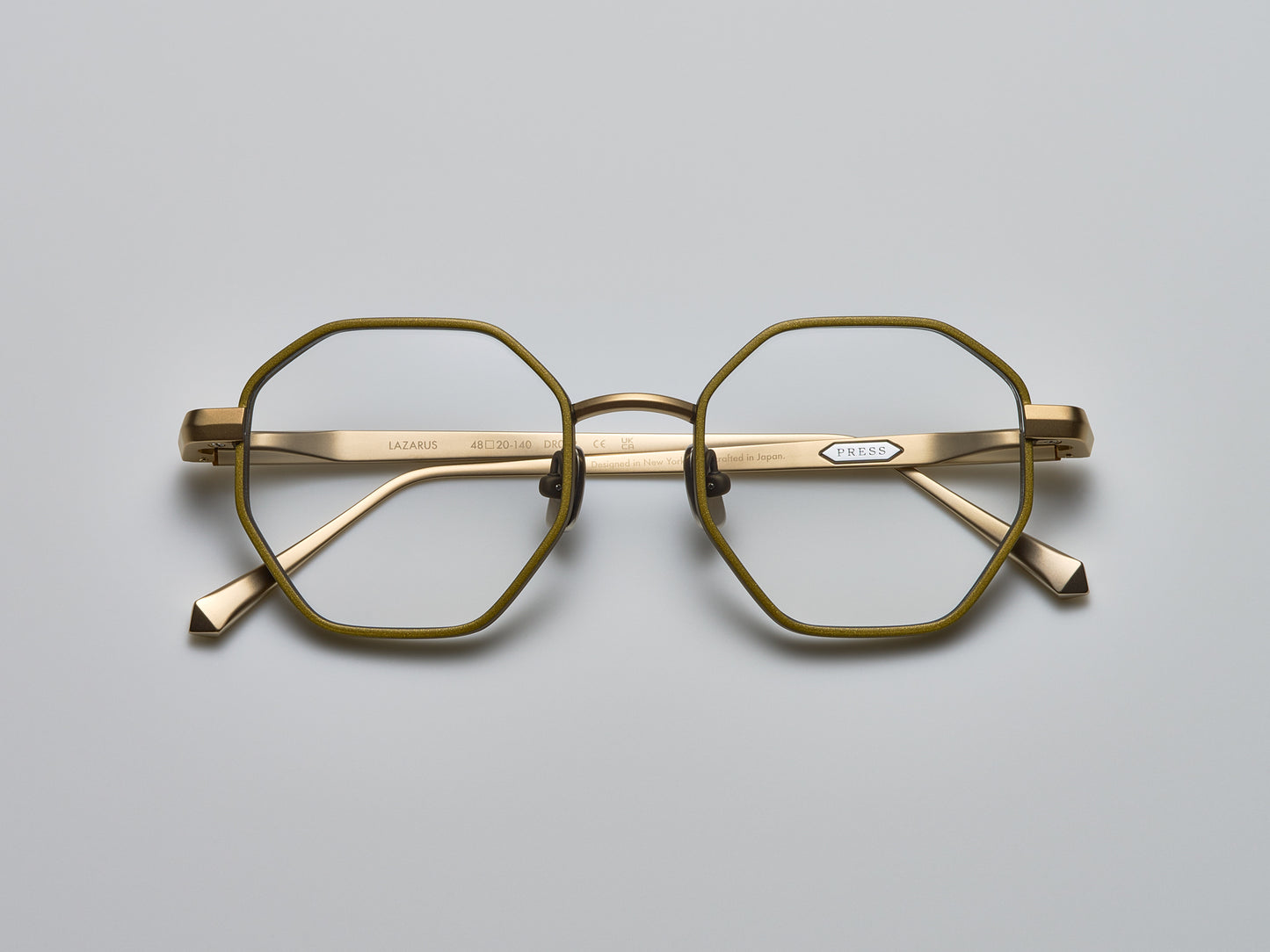 Lazarus Optical Shiny Gold / Matte Gold / Antique Gold - DR002 #color_shiny-gold-matte-gold-antique-gold-dr002