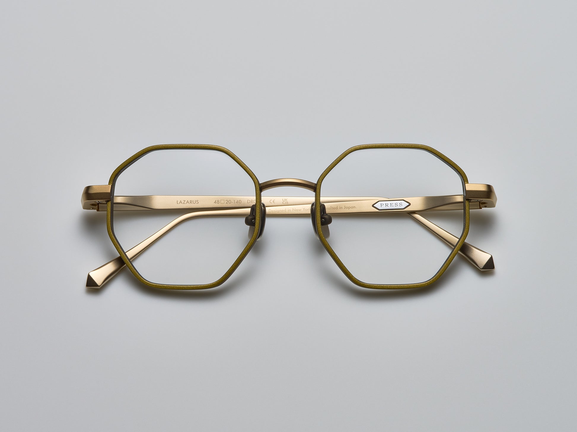 Lazarus Optical Shiny Gold / Matte Gold / Antique Gold - DR002 #color_shiny-gold-matte-gold-antique-gold-dr002