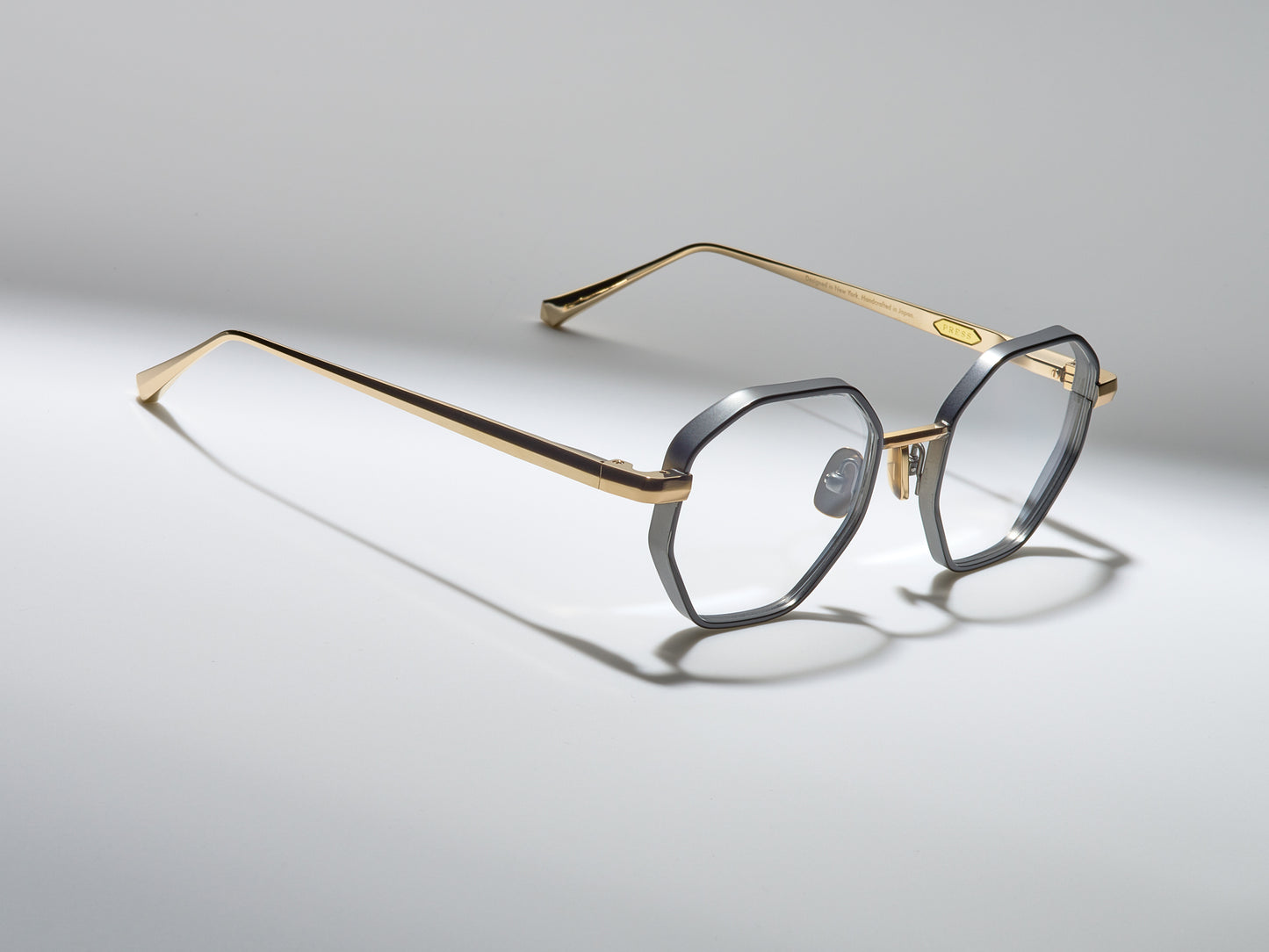 Lazarus Optical Shiny Black / Shiny Gold / Matte Ruthenium - DR003 #color_shiny-black-shiny-gold-matte-ruthenium-dr003
