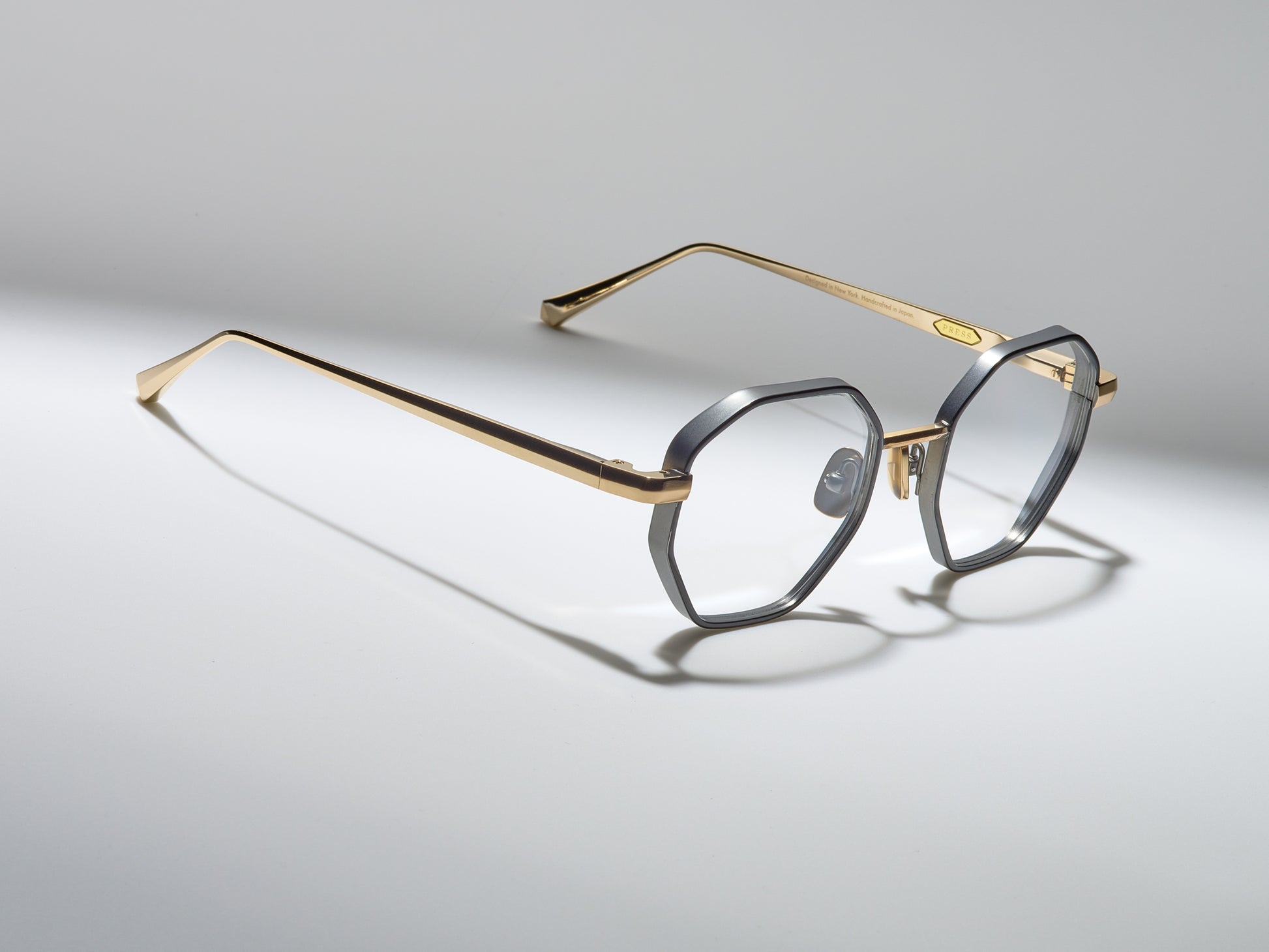 Lazarus Optical Shiny Black / Shiny Gold / Matte Ruthenium - DR003 #color_shiny-black-shiny-gold-matte-ruthenium-dr003