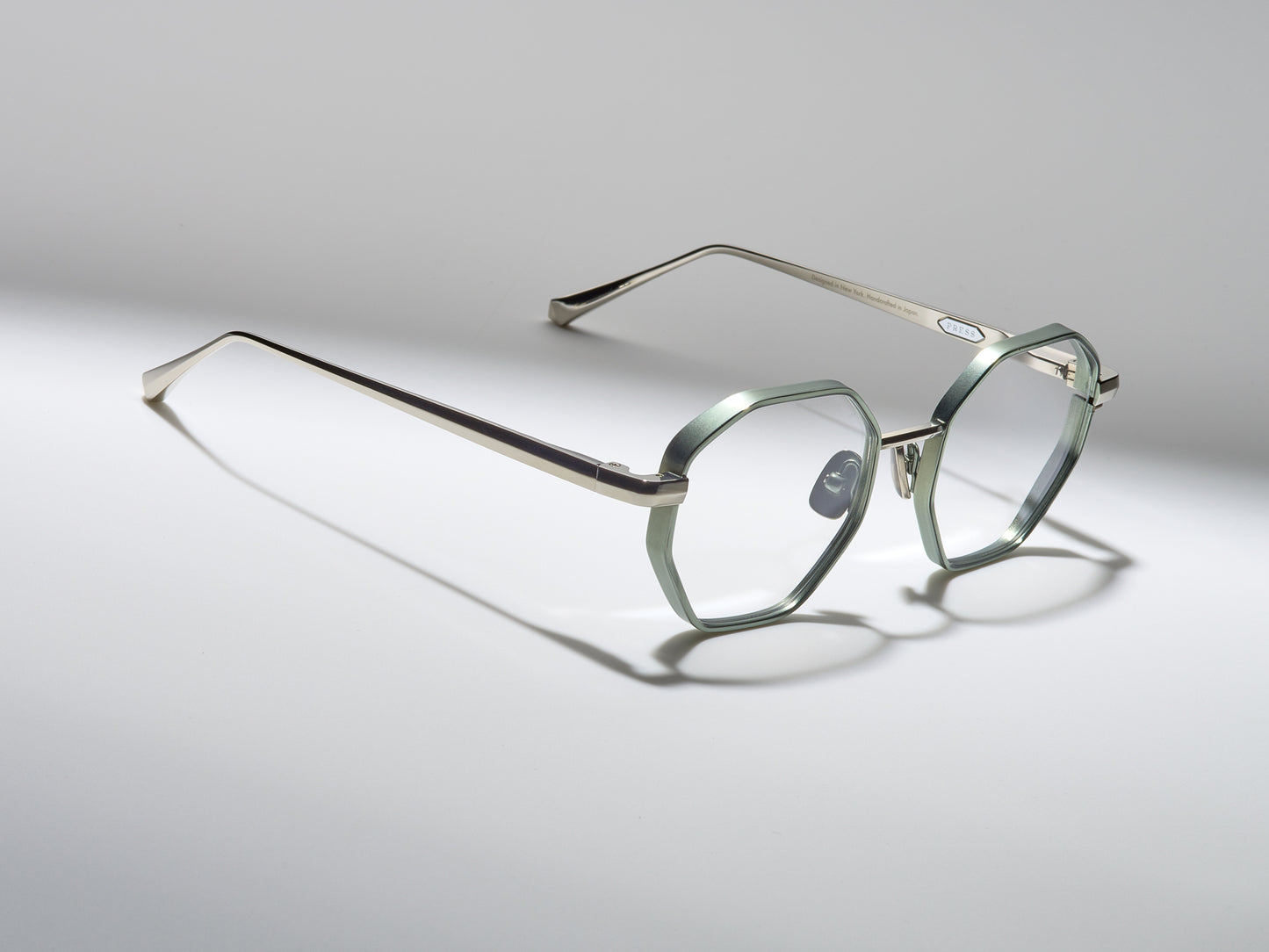 Lazarus Optical Shiny Nassau Blue / Shiny Palladium / Matte Nassau Blue - DR006 #color_shiny-nassau-blue-shiny-palladium-matte-nassau-blue-dr006