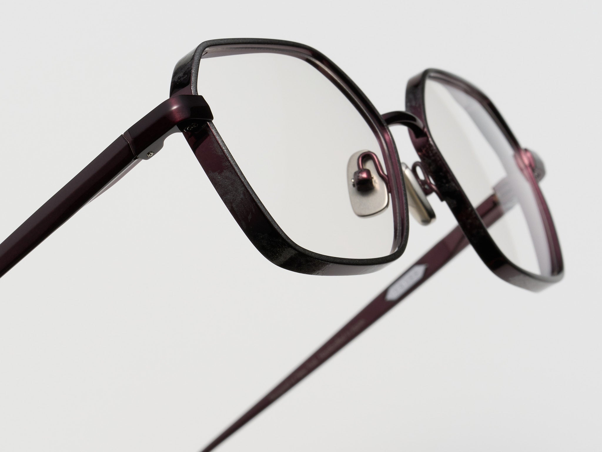 Love Gold Leaf Optical Burgundy Platinum Leaf - DR019 #color_burgundy-platinum-leaf-dr019