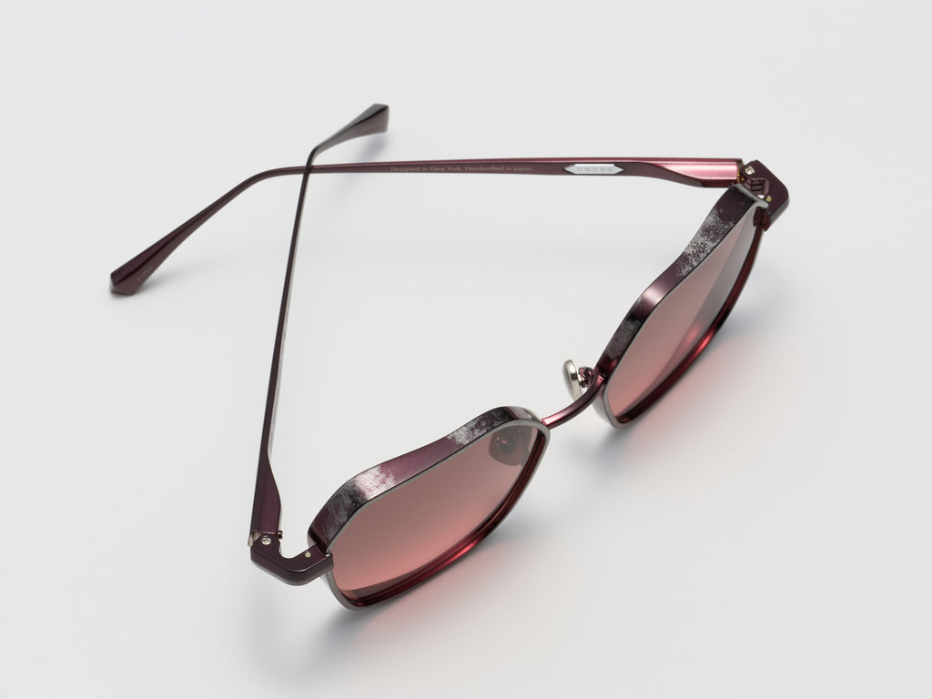 Love Gold Leaf Burgundy Platinum Leaf - DR019 #color_burgundy-platinum-leaf-dr019