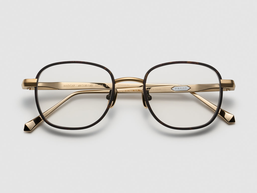Mad Cap Optical Matte Tortoise - DR010 #color_matte-tortoise-dr010