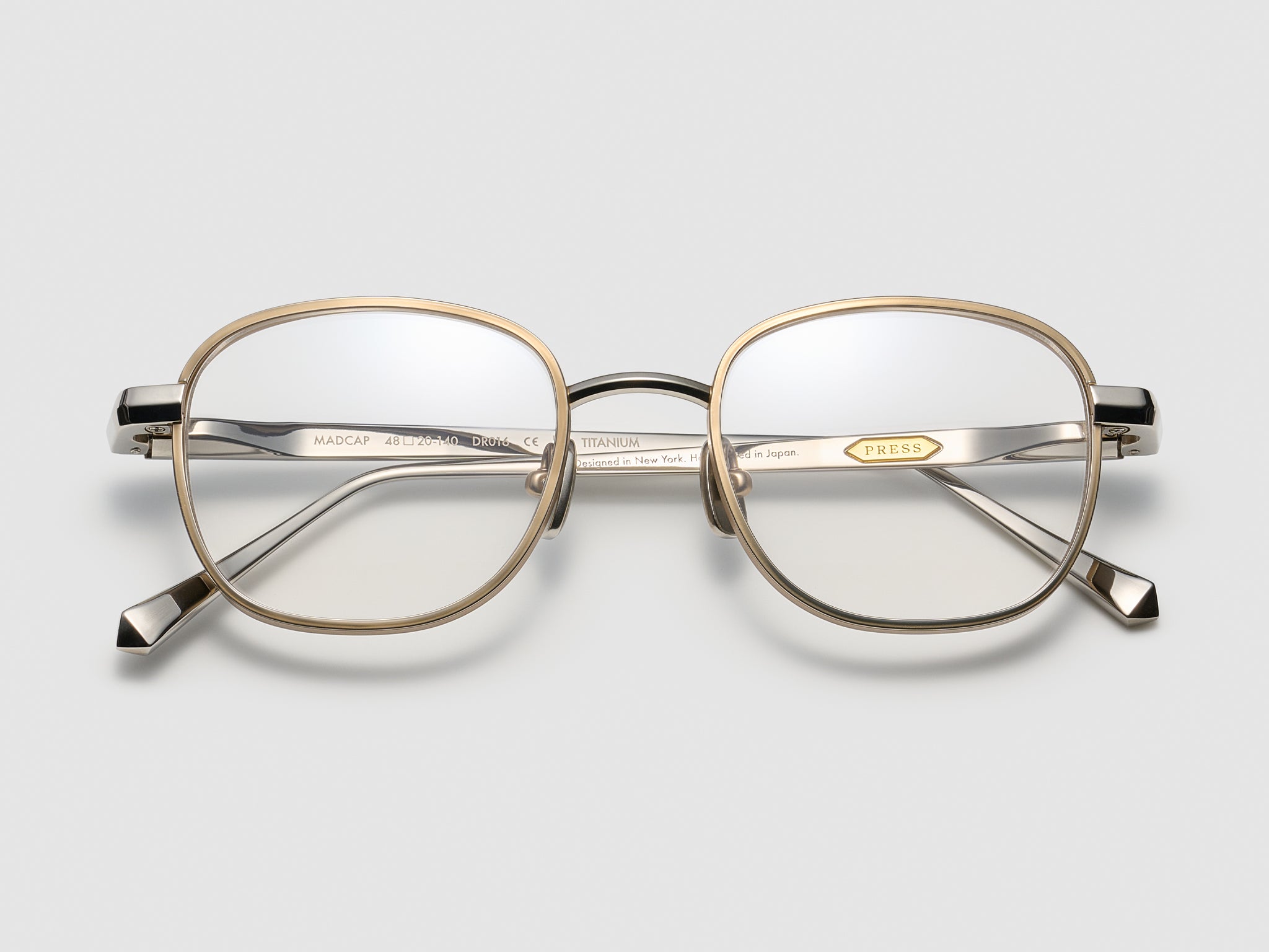 Mad Cap Optical Two Tone - DR016 #color_two-tone-dr016