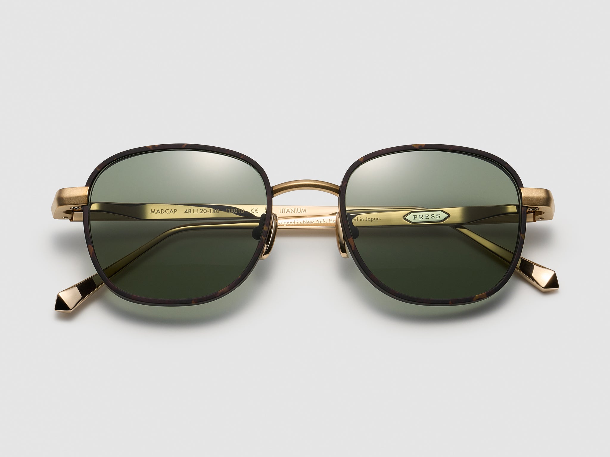 Mad Cap Matte Tortoise - DR010 #color_matte-tortoise-dr010