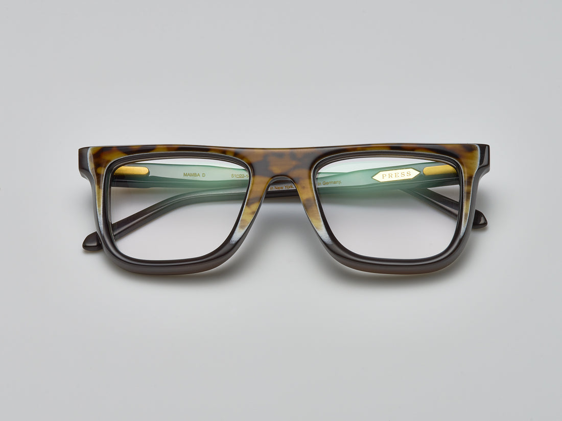 Mamba Horn Optical Tortoise Black Fade 