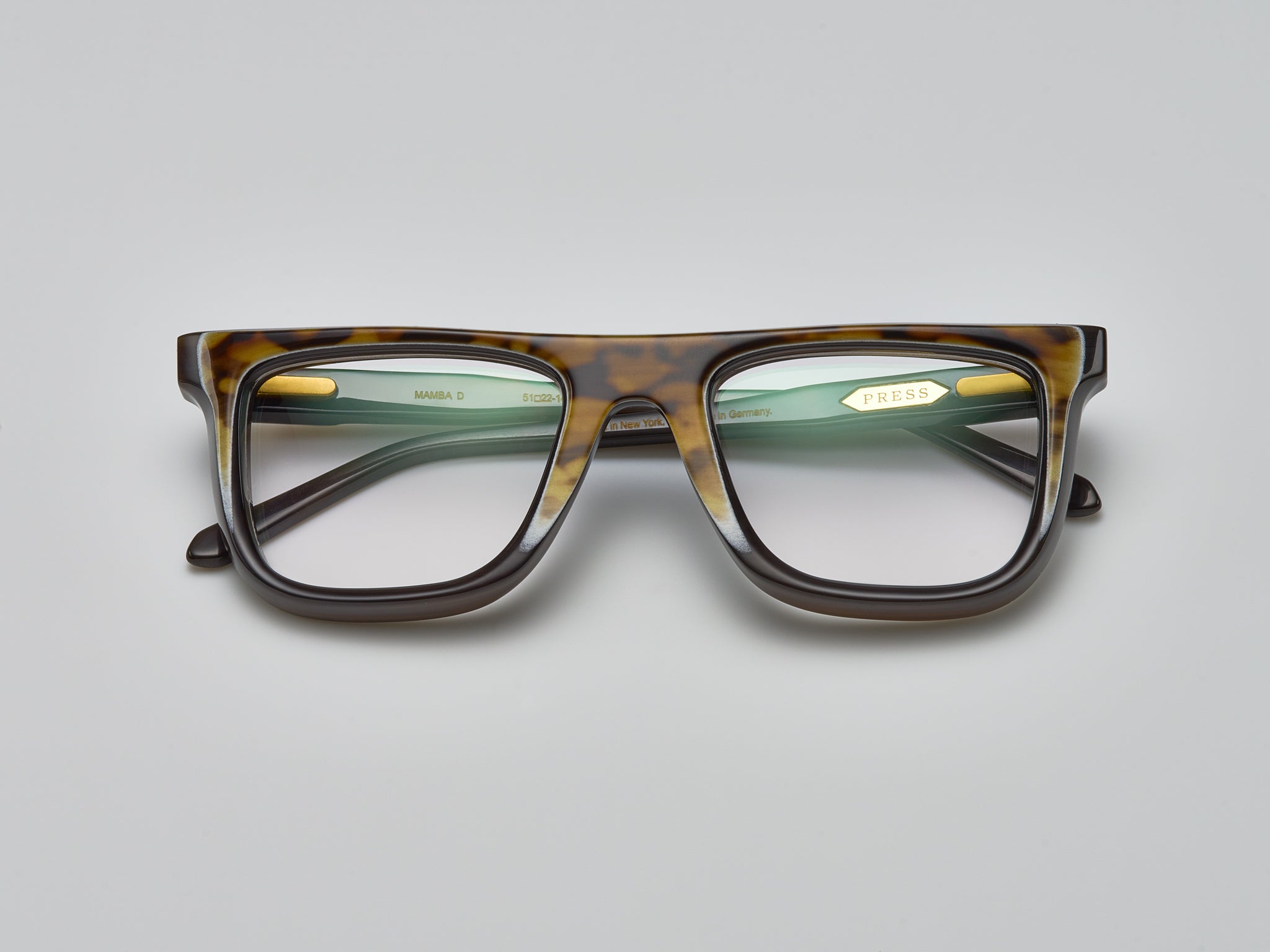 Mamba Horn Optical Tortoise Black Fade 