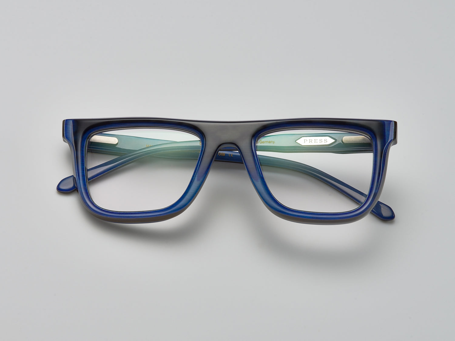 Mamba Horn Optical Tortoise Blue Fade 