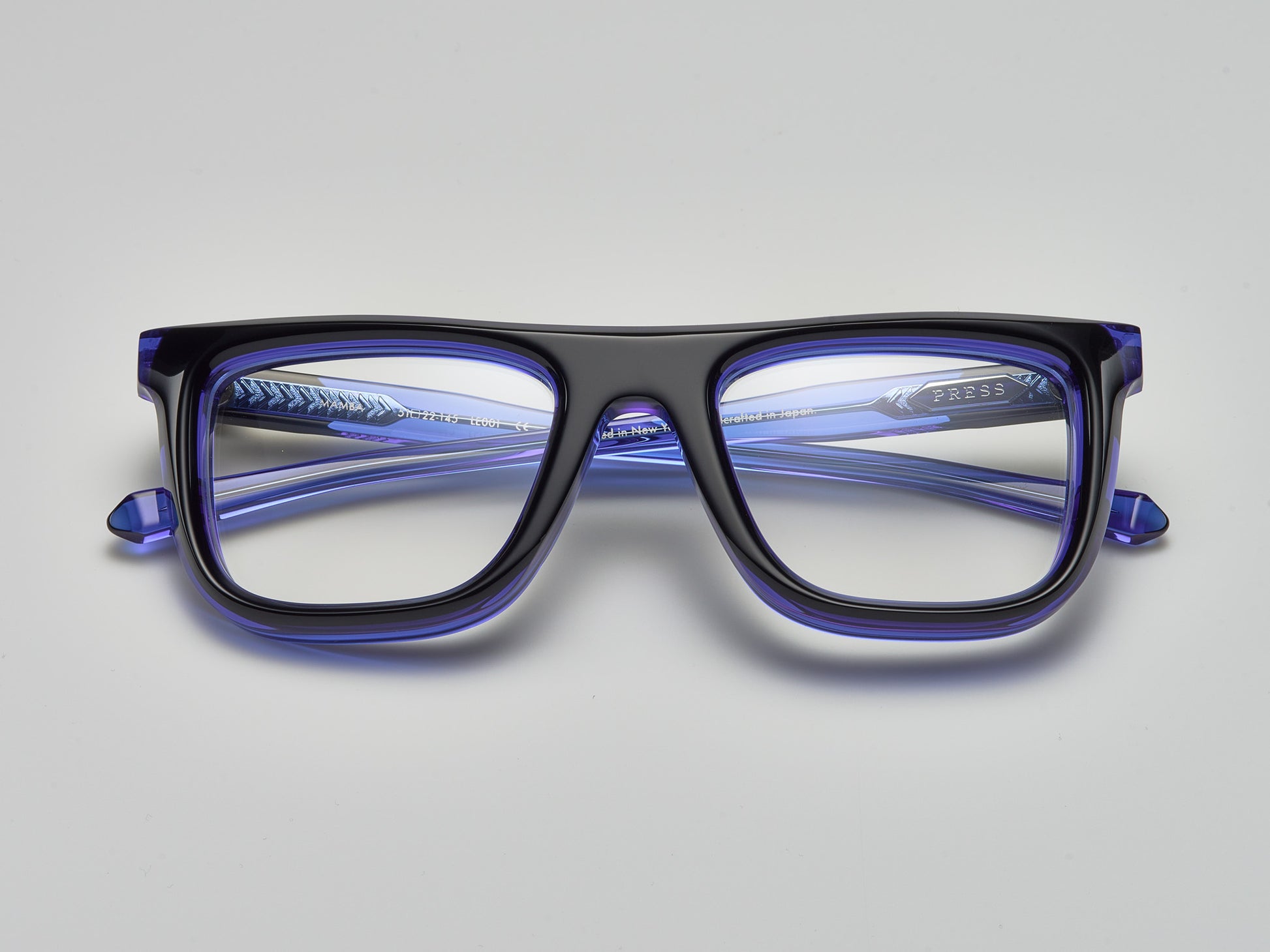 Mamba Optical Black / Navy Crystal / Silver - LE001 #color_blackbird-le001