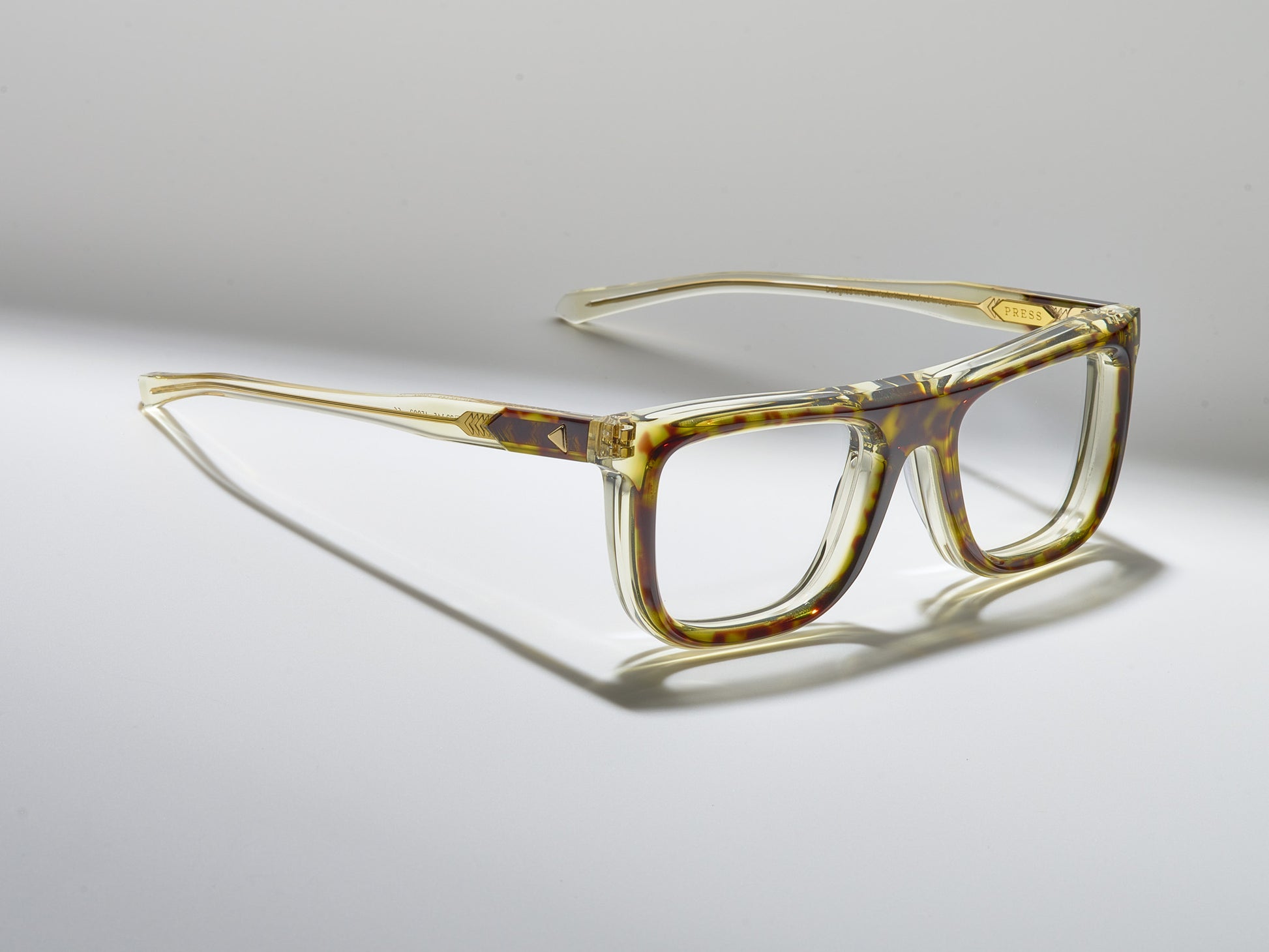 Mamba Optical Tokyo Tortoise / Vintage Crystal / Gold - LE003 #color_champagne-poetry-le003
