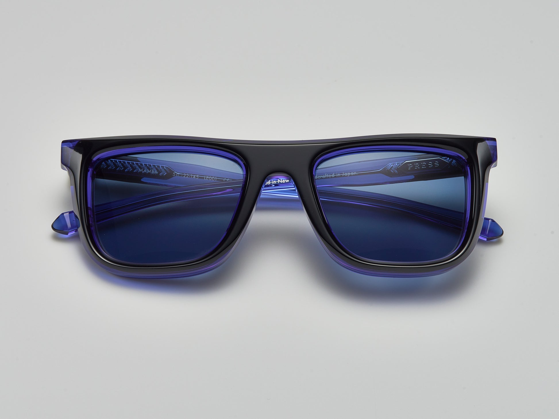Mamba Black / Navy Crystal / Silver - LE001 #color_blackbird-le001