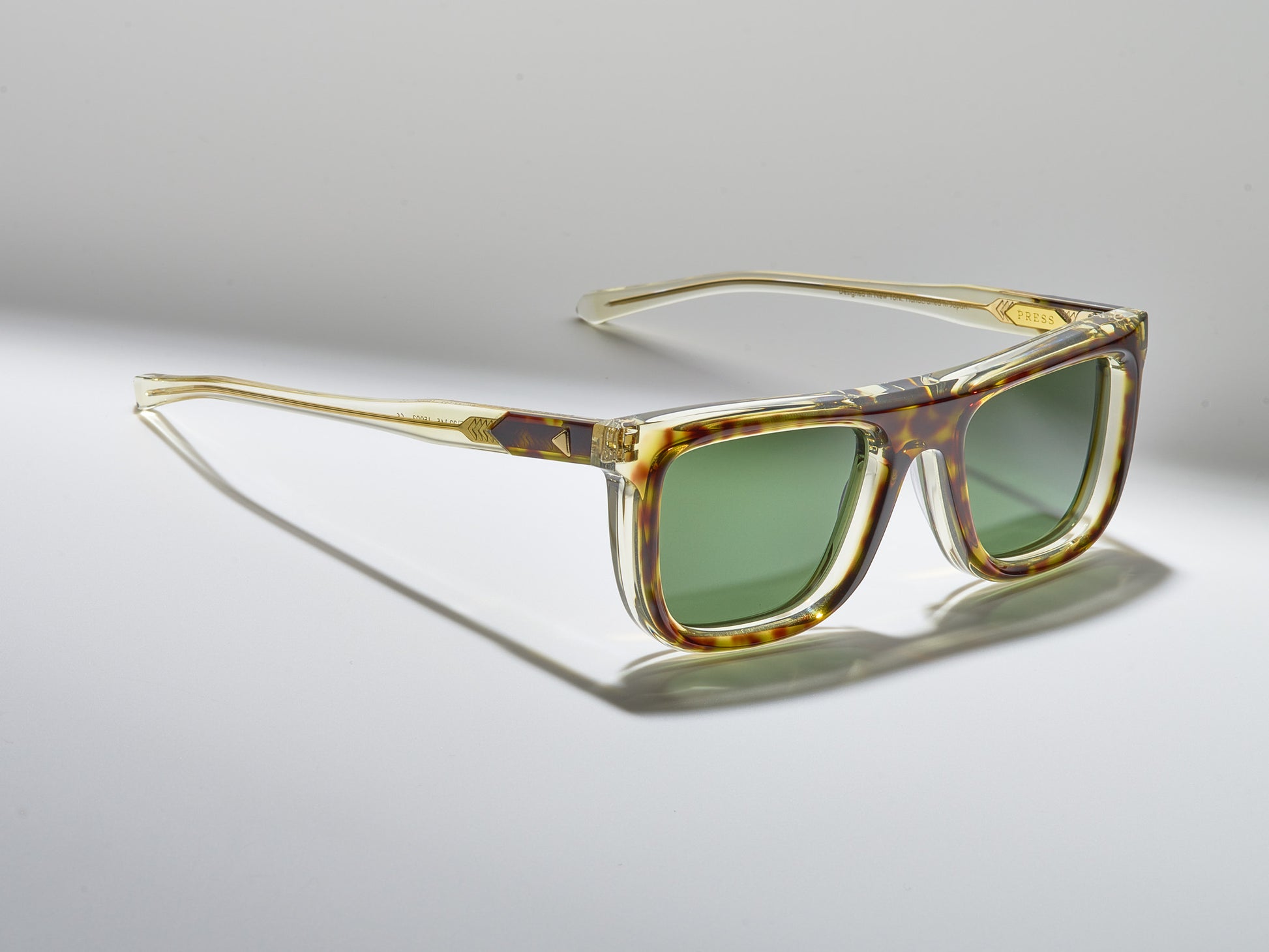 Mamba Tokyo Tortoise / Vintage Crystal / Gold - LE003 #color_champagne-poetry-le003