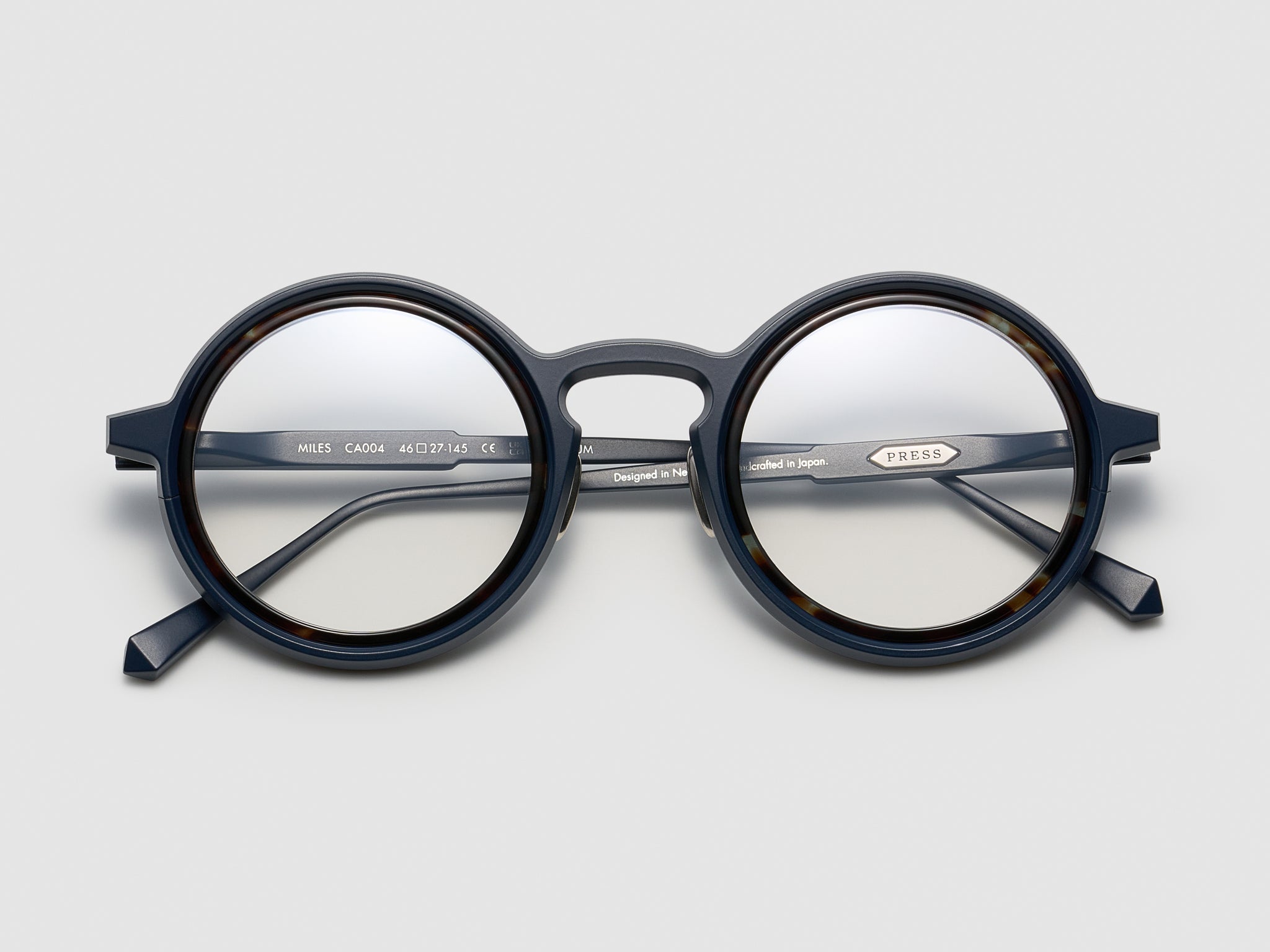 Miles Optical Blue Noir - CA004 #color_blue-noir-ca004