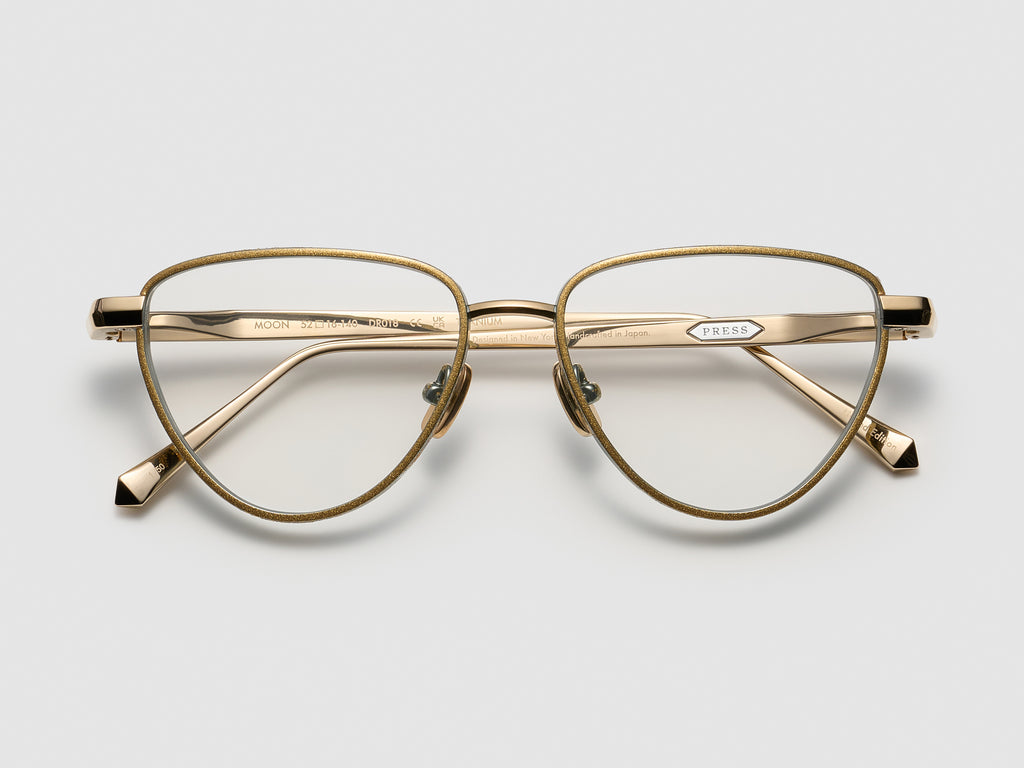 Moon Gold Leaf Optical Nassau Gold Leaf - DR018 #color_nassau-gold-leaf-dr018