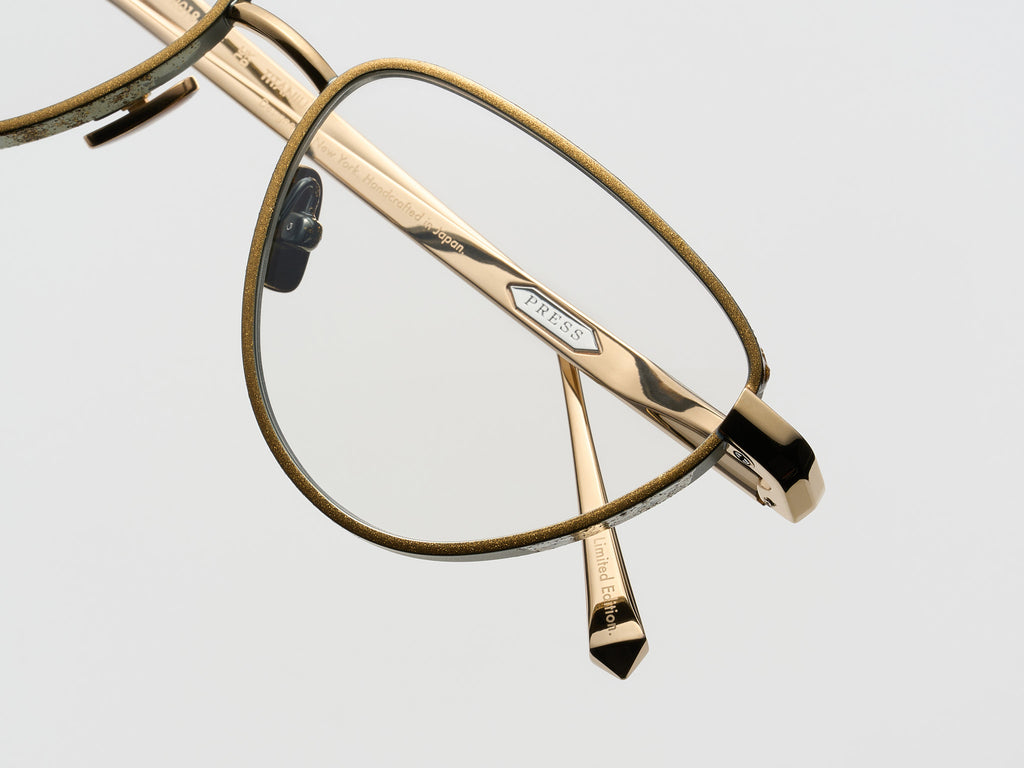 Moon Gold Leaf Optical Nassau Gold Leaf - DR018 #color_nassau-gold-leaf-dr018