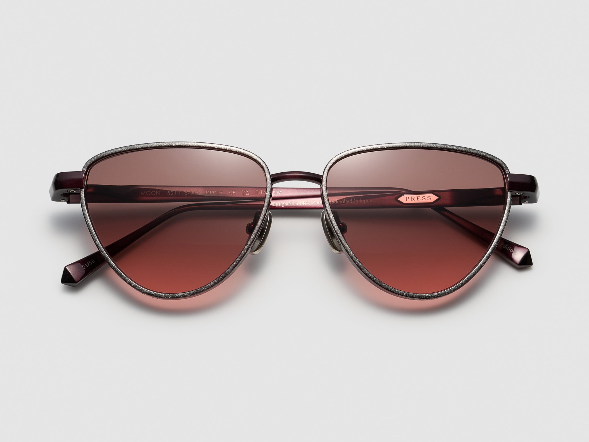 Moon Gold Leaf Burgundy Platinum Leaf - DR019 #color_burgundy-platinum-leaf-dr019