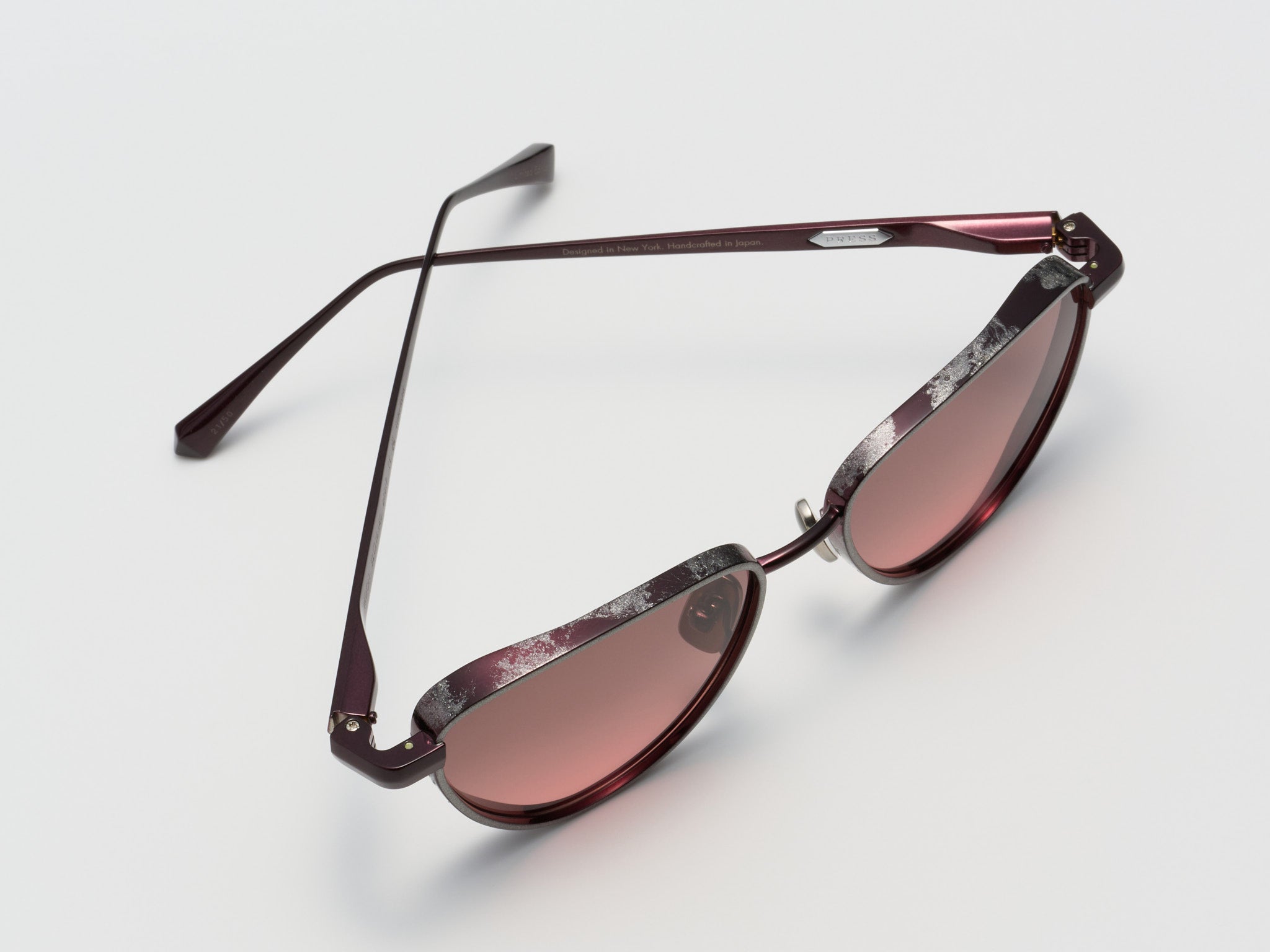Moon Gold Leaf Burgundy Platinum Leaf - DR019 #color_burgundy-platinum-leaf-dr019