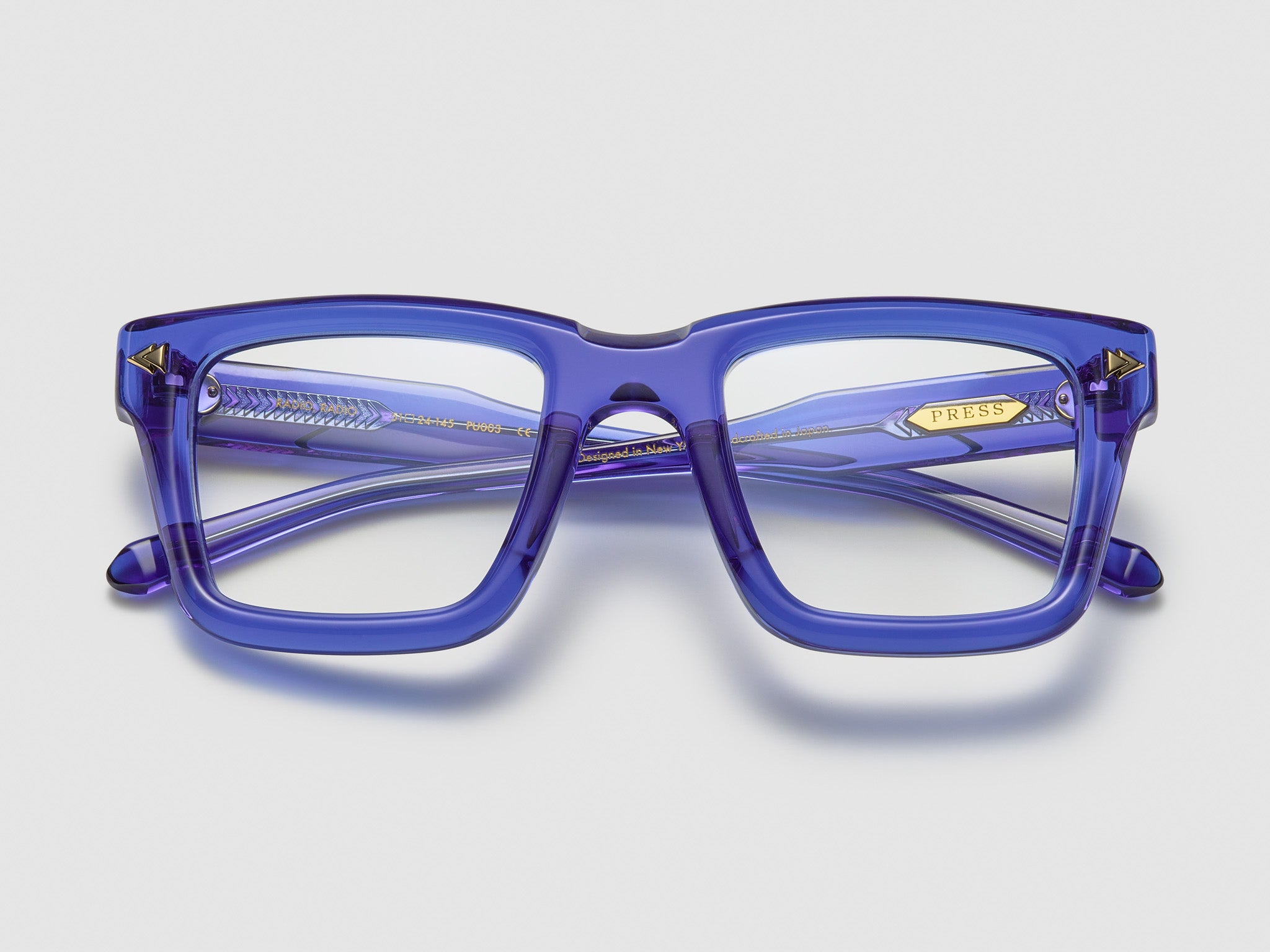 Radio, Radio Optical Electron Blue / Gold - PU003 #color_electron-blue-gold-pu003